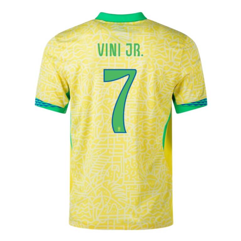 Maillot Bresil Domicile 2024 2025 Vini JR