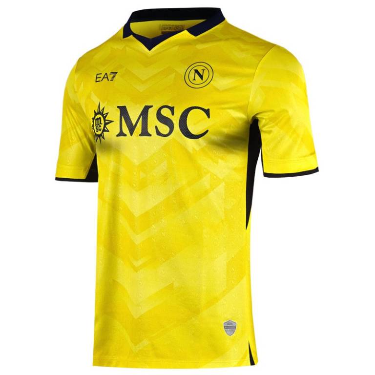 Maillot Naples 2024 2025 Gardien Jaune