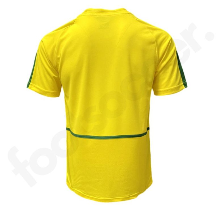 Maillot Bresil 2002 Domicile Retro Vintage