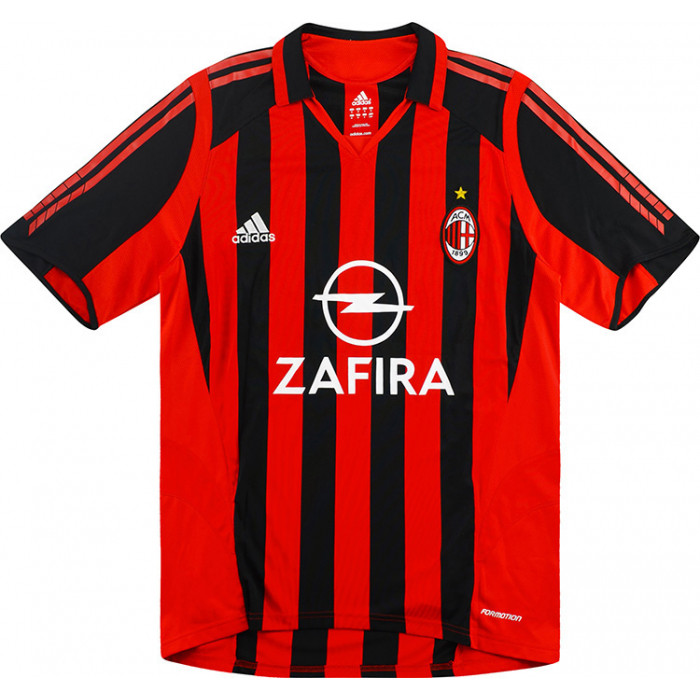 2005-06 Maillot Retro Vintage Milan AC Home SEEDORF
