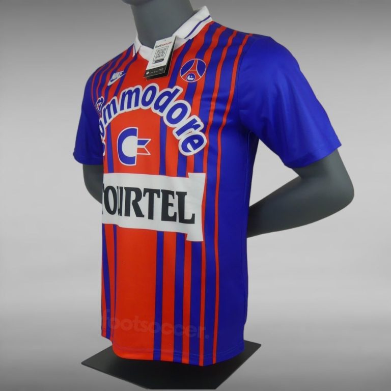 Maillot PSG Retro Vintage 1992 1993 Domicile