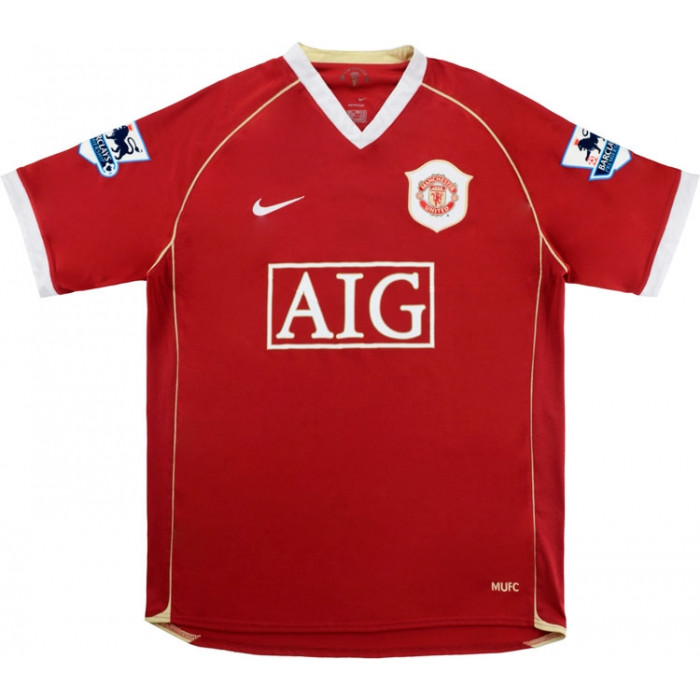 2006-07 Maillot Retro Vintage Manchester United Home Ronaldo