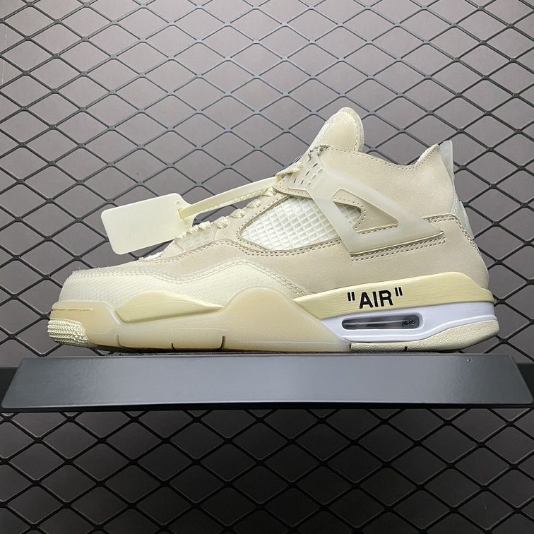 Air Jordan 4 Retro Off-White Sail