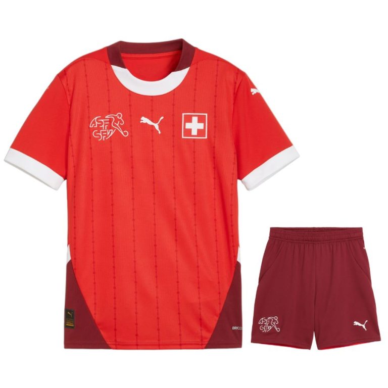 Maillot Kit Enfant Suisse Domicile 2024 2025