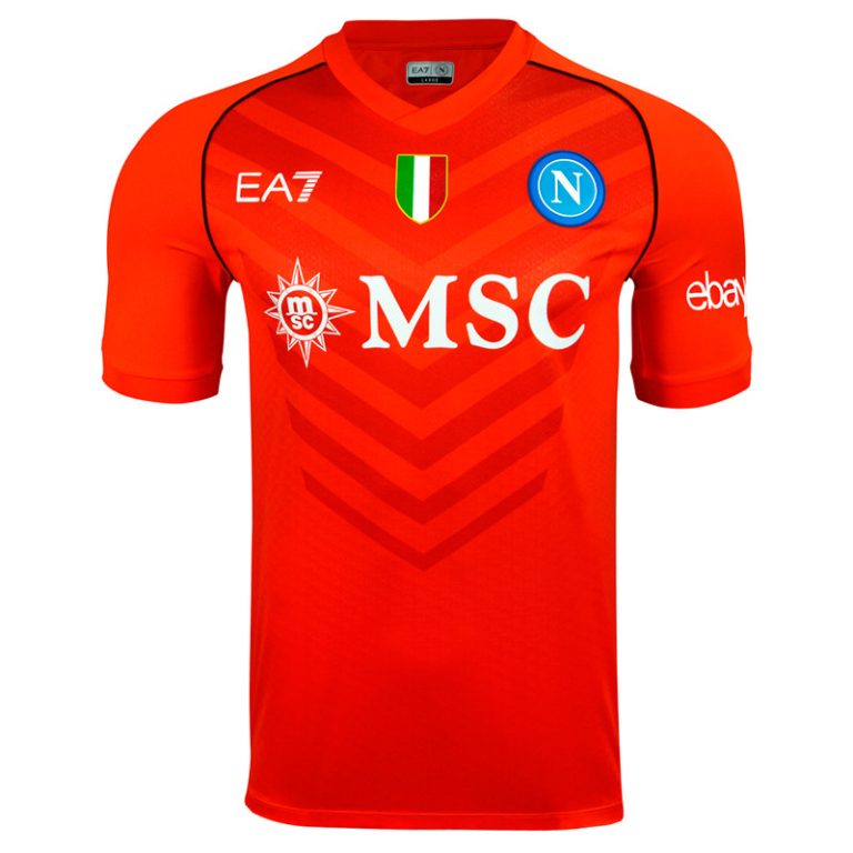 MAILLOT NAPLES 2023 2024 GARDIEN ORANGE