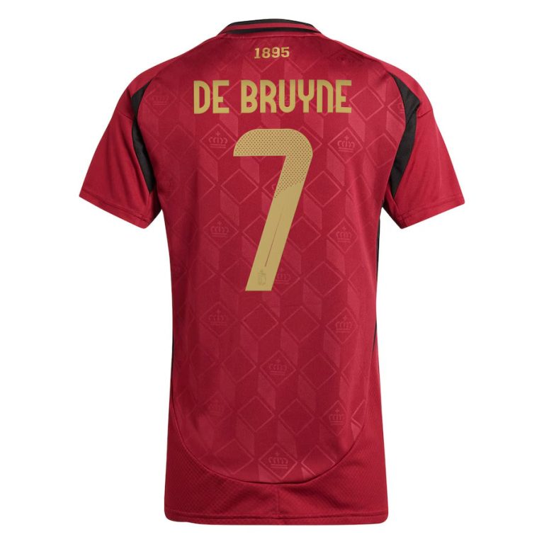 Maillot Femme Belgique Domicile 2024 2025 De Bruyne