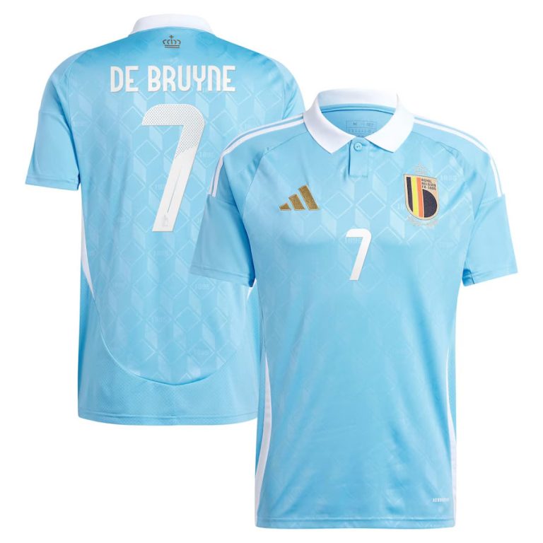 Maillot Belgique Exterieur 2024 2025 De Bruyne