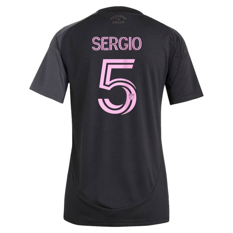 Maillot Inter Miami Exterieur 2025 Sergio Busquets Femme