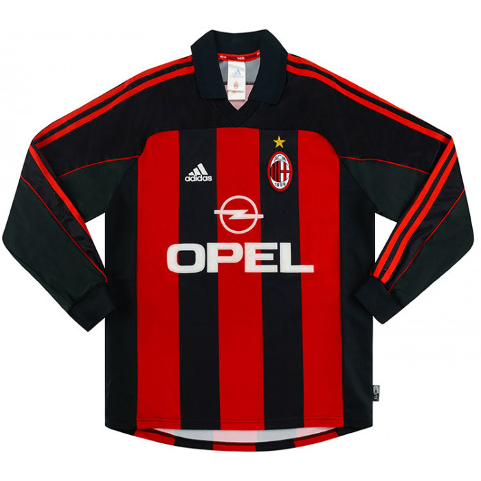 2000-02 Maillot Retro Vintage Milan AC Home INZAGHI