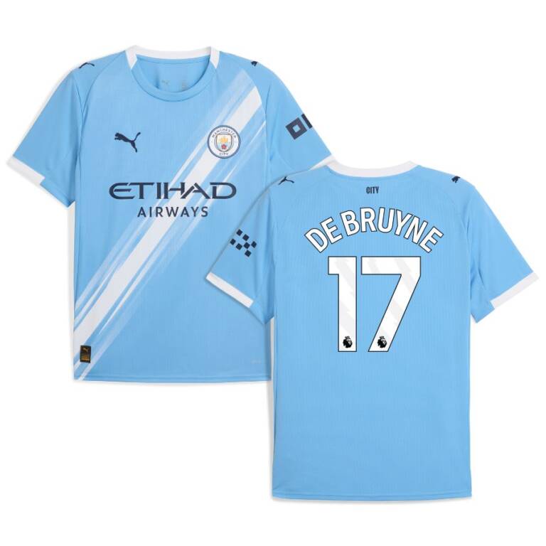 Maillot Manchester City Domicile 2025 2026 De Bruyne