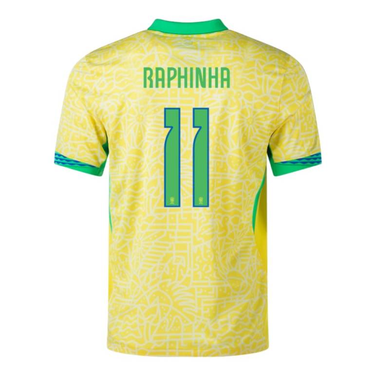 Maillot Bresil Domicile 2024 2025 Raphinha