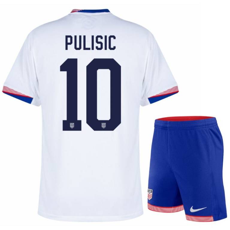 Maillot Kit Enfant USA Domicile 2024 2025 Pulisic