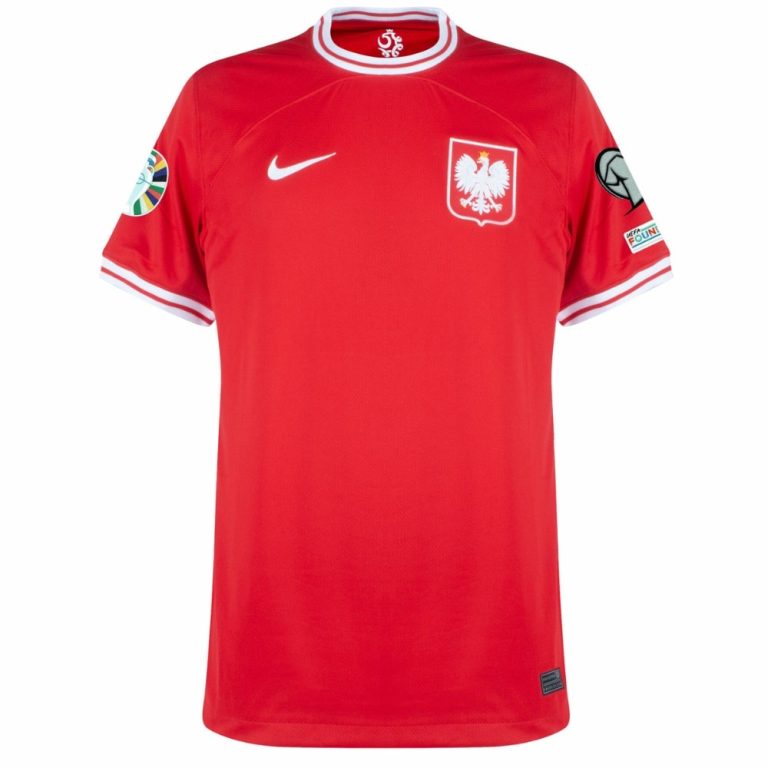 MAILLOT POLOGNE EXTERIEUR EURO 2024 QUALIFICATIONS