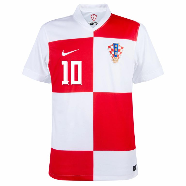 Maillot Croatie Domicile 2024 2025 Modric