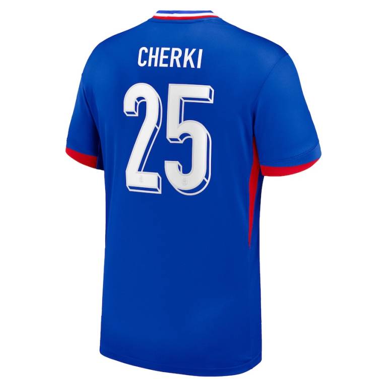 Maillot Enfant Equipe de France Domicile 2024 2025 Cherki