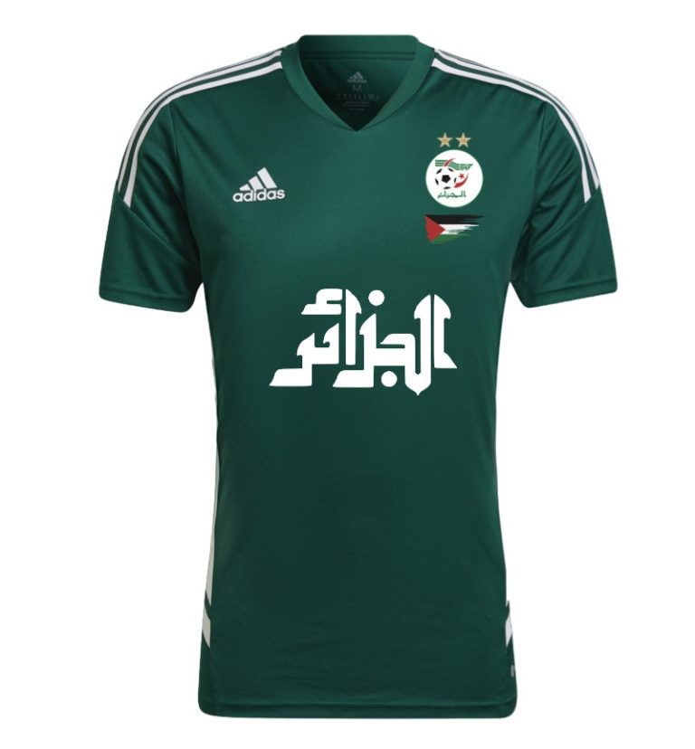 Maillot Algerie Palestine 2023 Vert