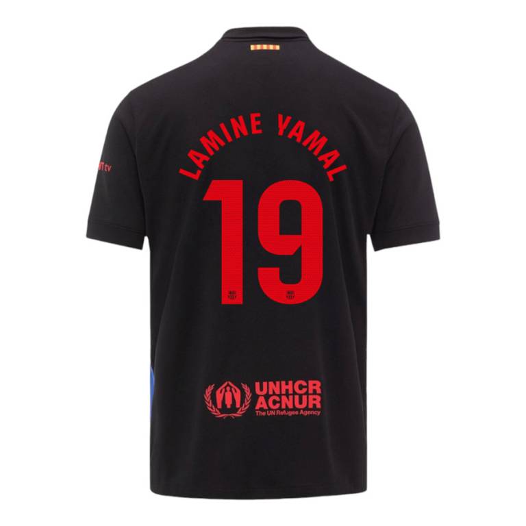 Maillot Kit Enfant Barca 2024 2025 Exterieur Lamine Yamal