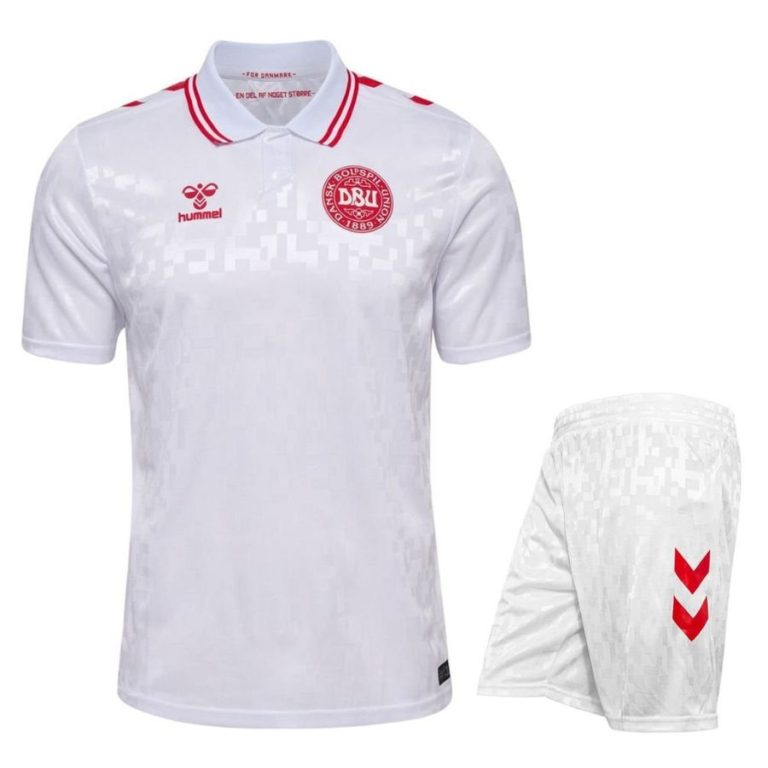 Maillot Kit Enfant Danemark Exterieur 2024 2025