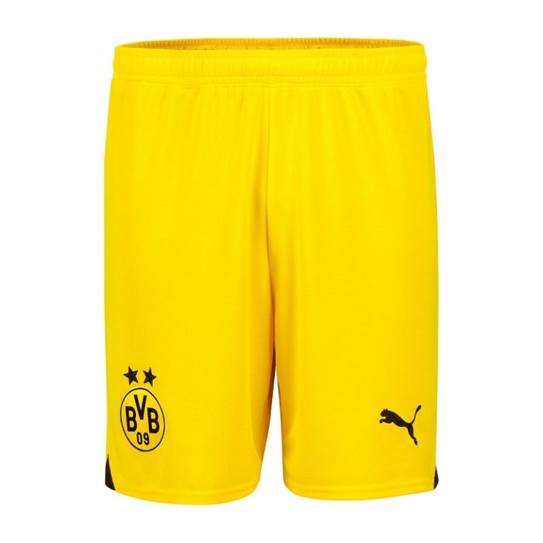 Short BVB Dortmund Exterieur 2023 2024 Jaune