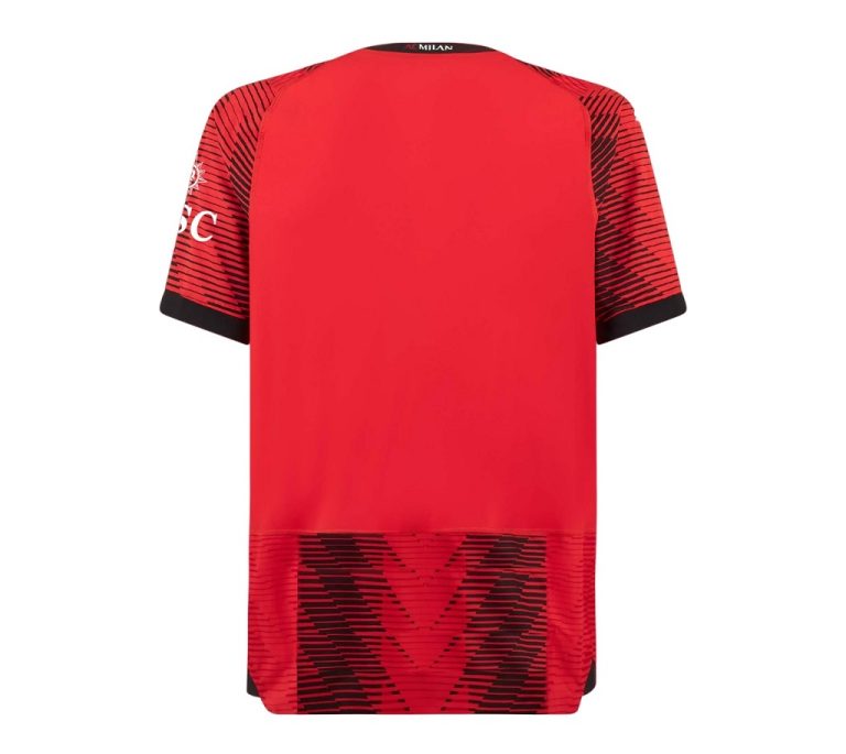 MAILLOT ENFANT MILAN AC DOMICILE 2023 2024