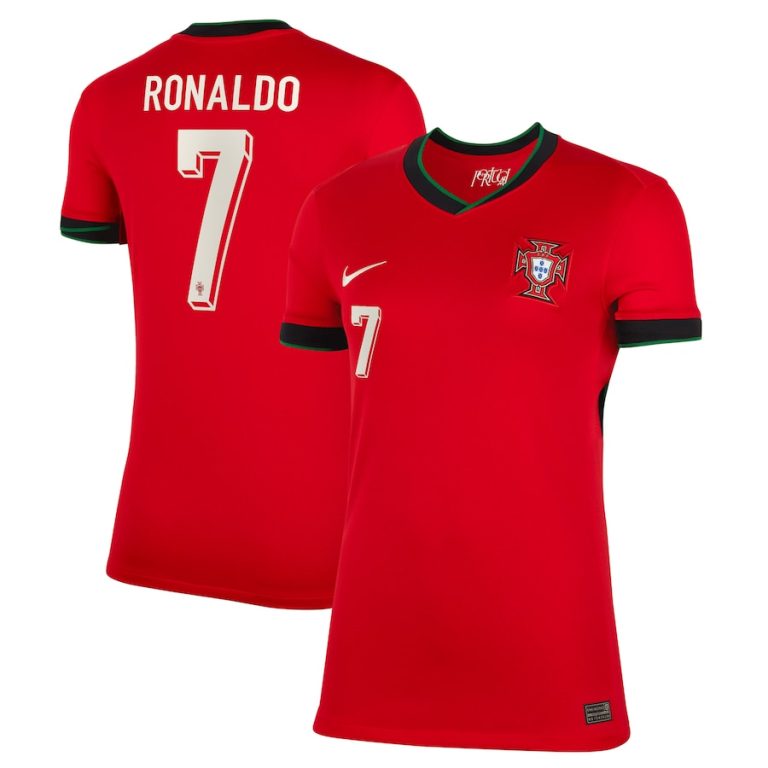 Maillot Portugal Domicile 2024 2025 Ronaldo Femme