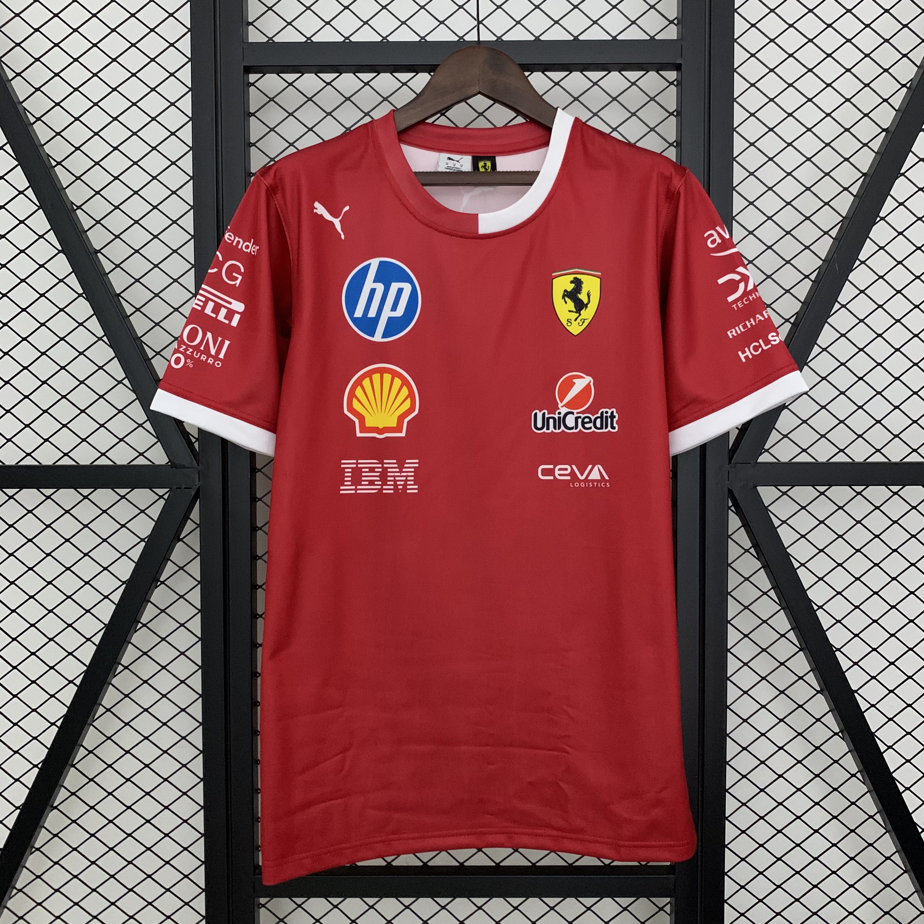Ferrari 2025 F1 red racing Shirt