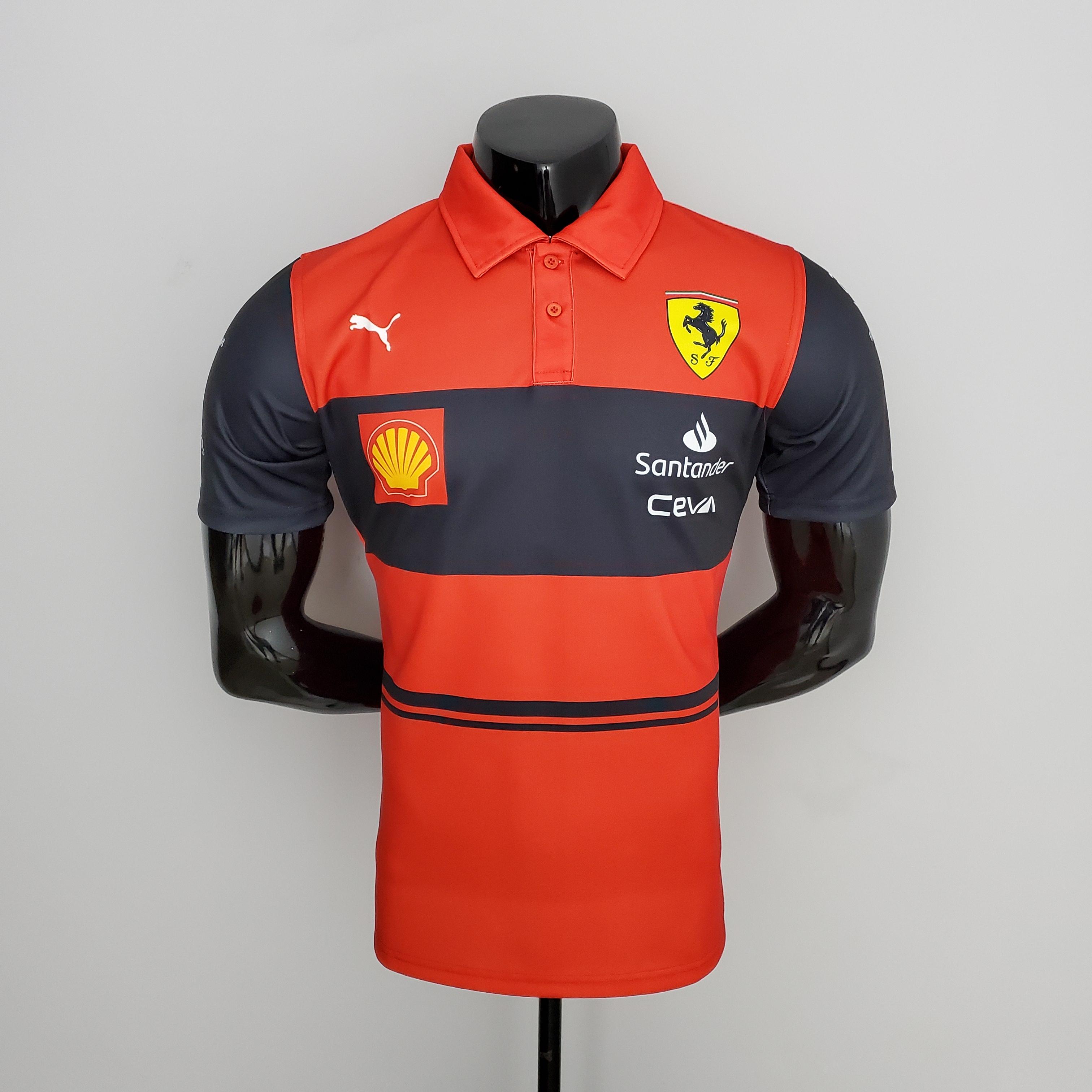 Ferrari 2022 F1 Formula One POLO   ; S-5XL