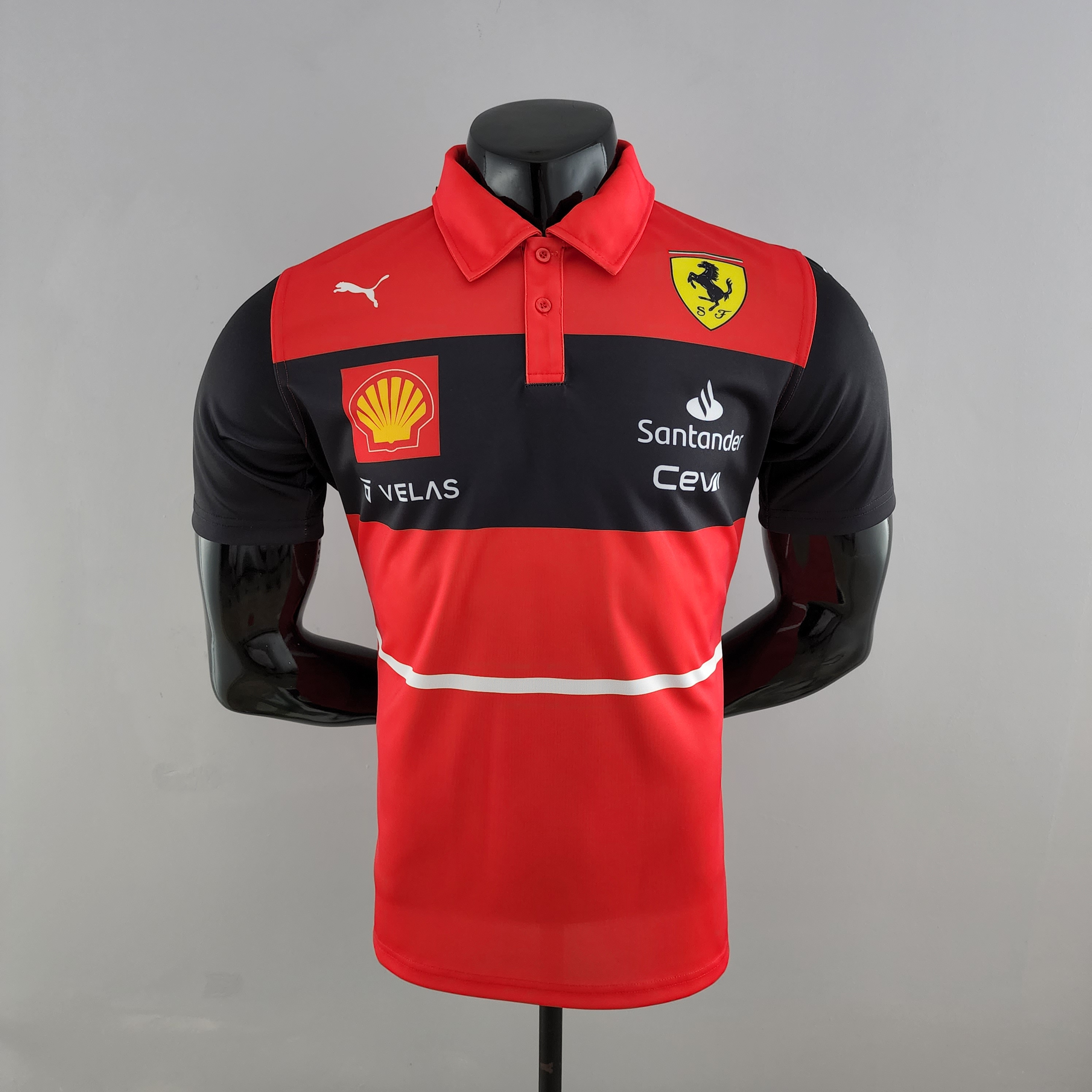 Ferrari 2022 F1 Formula One POLO   ; S-5XL
