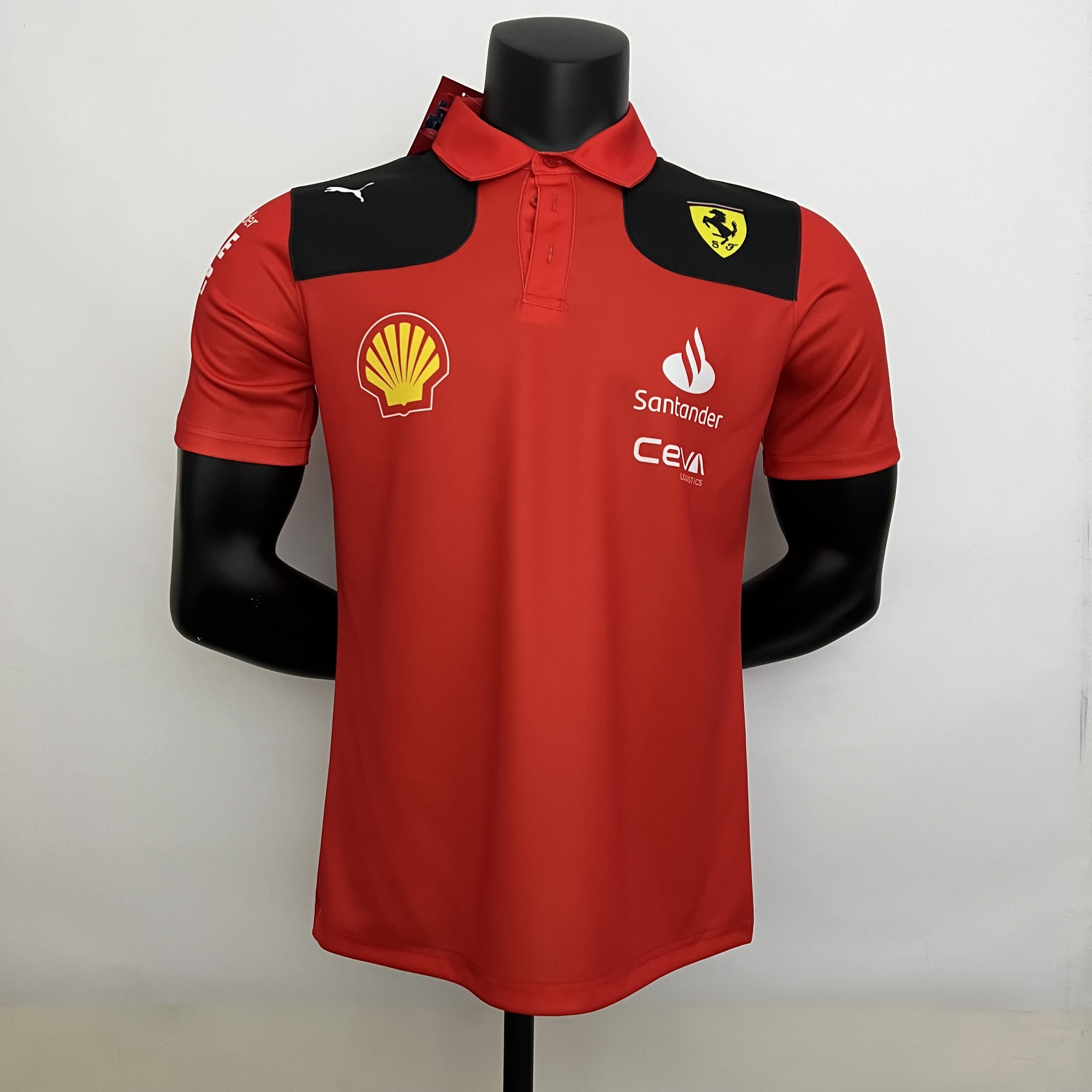 Ferrari 2023 F1 Formula One POLO ; S-5XL