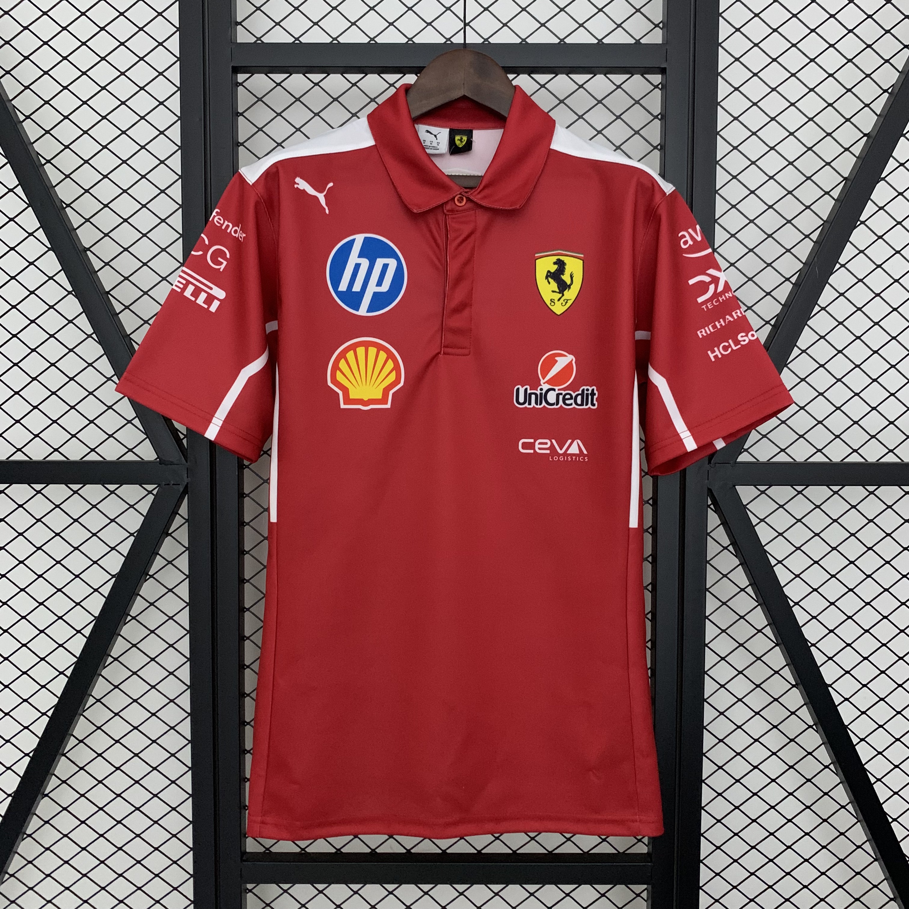 Ferrari 2025 red Polo Shirt