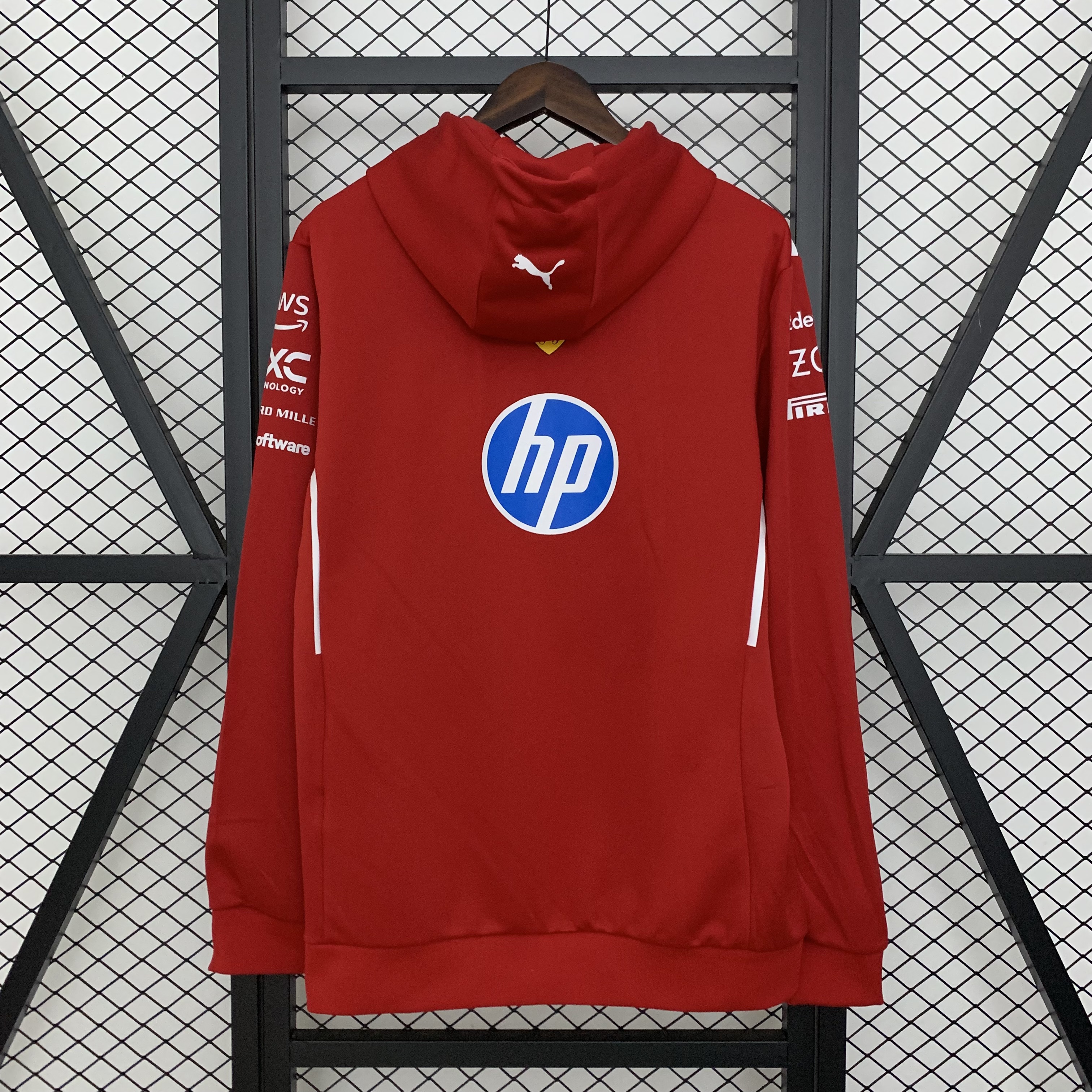 Ferrari 2025 sweatshirt with hood