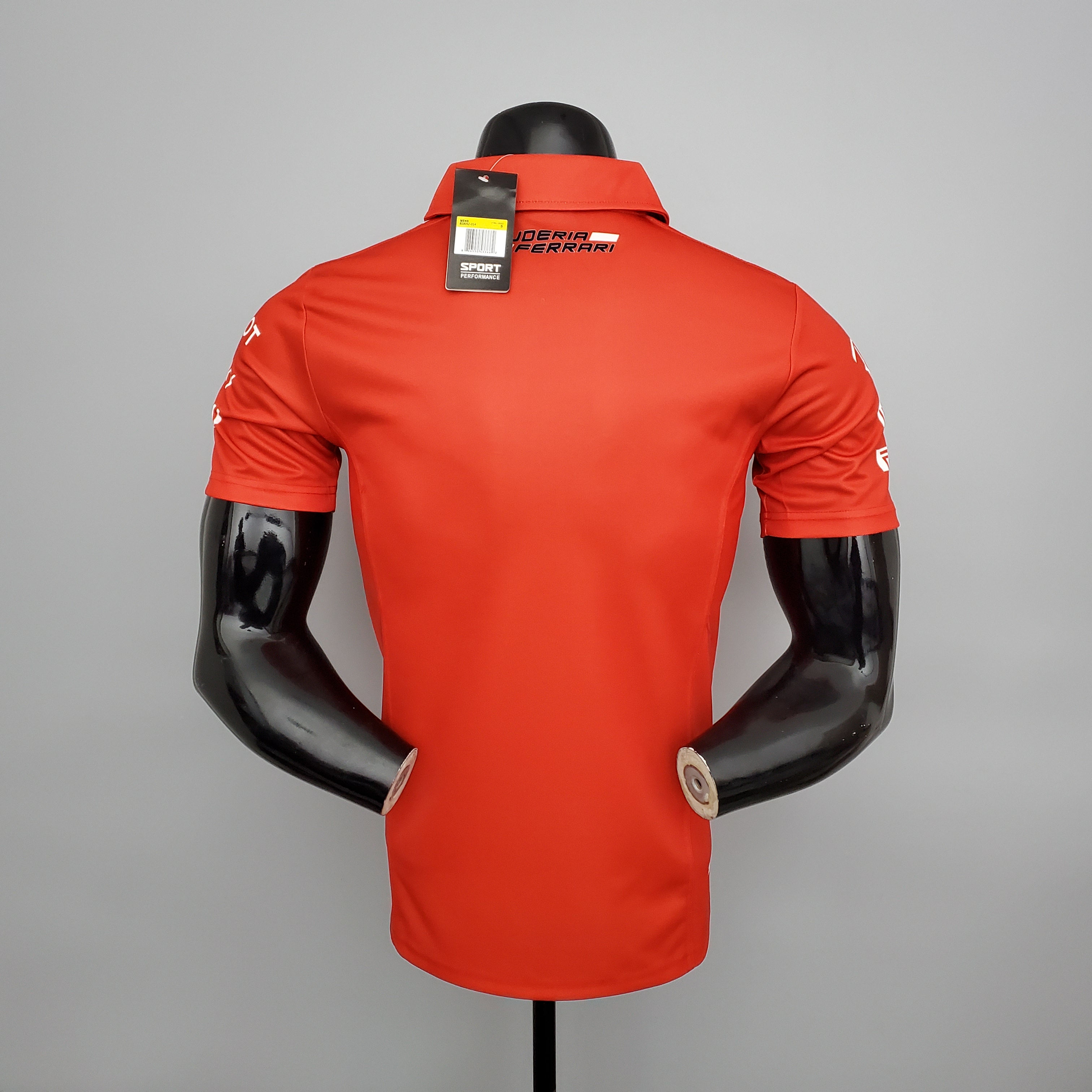 Ferrari 2021 F1 Formula One POLO S-5XL