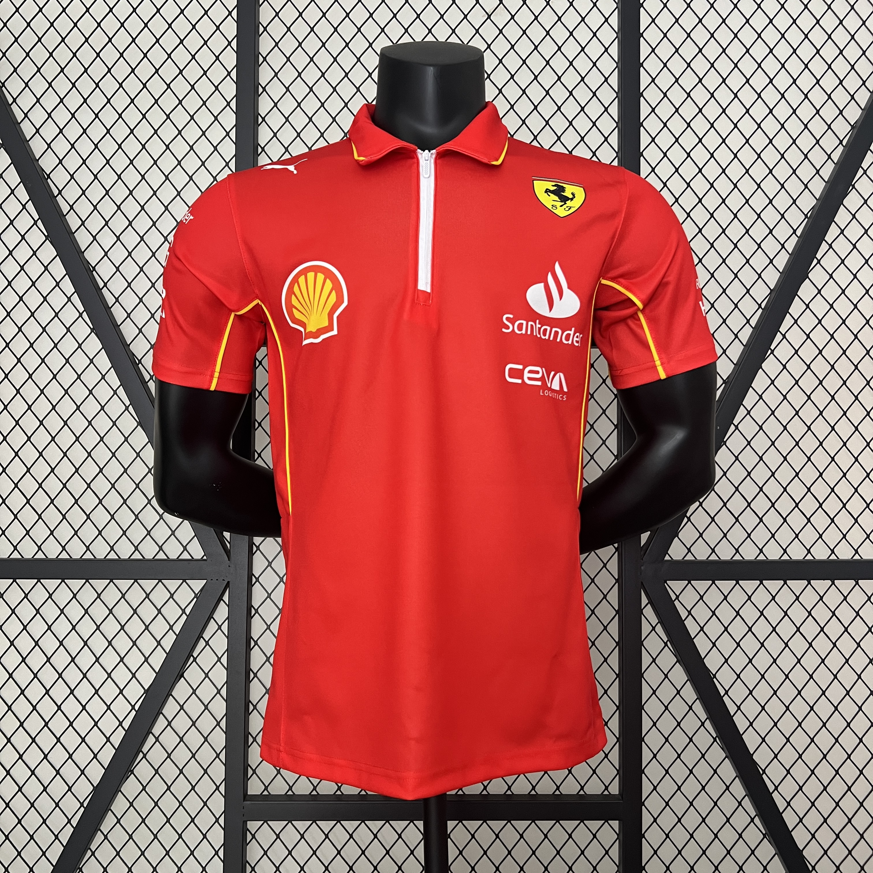 Ferrari 2024 polo F1 Formula One S-5XL
