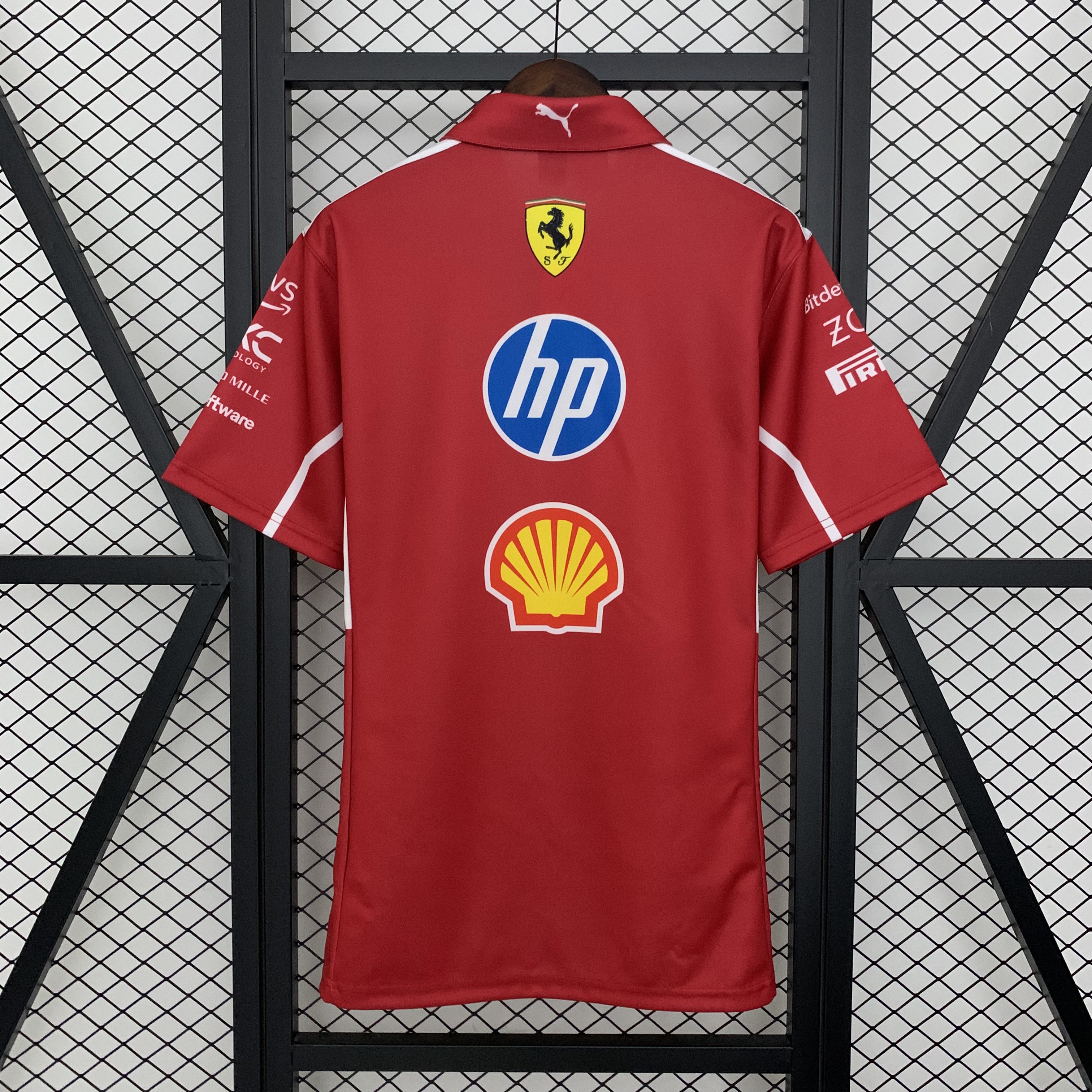 Ferrari 2025 red Polo Shirt