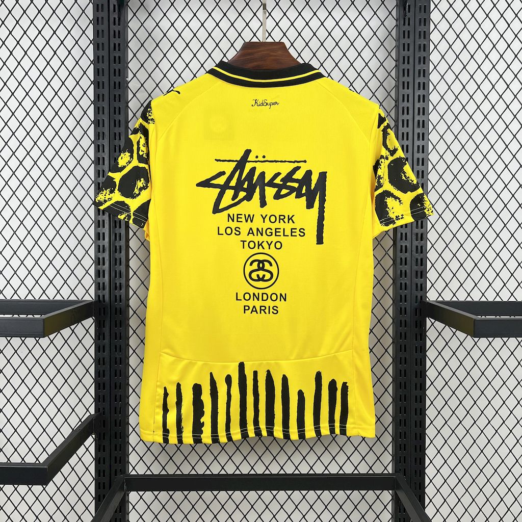 Borussia Dortmund 2025/26 Yellow Special Customized Jersey S-4XL
