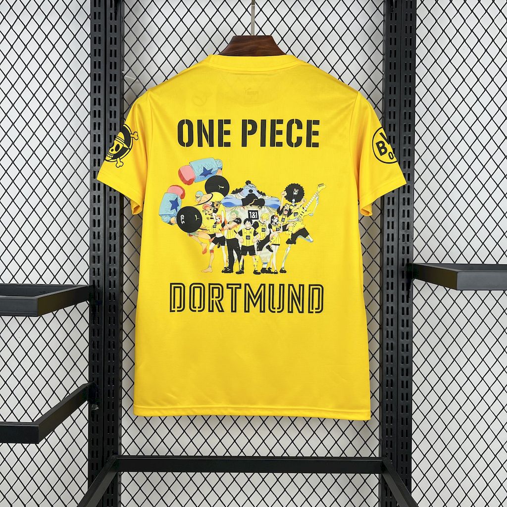 Borussia Dortmund 2025/26 ONE PIECE Collaboration Edition Jersey S-4XL