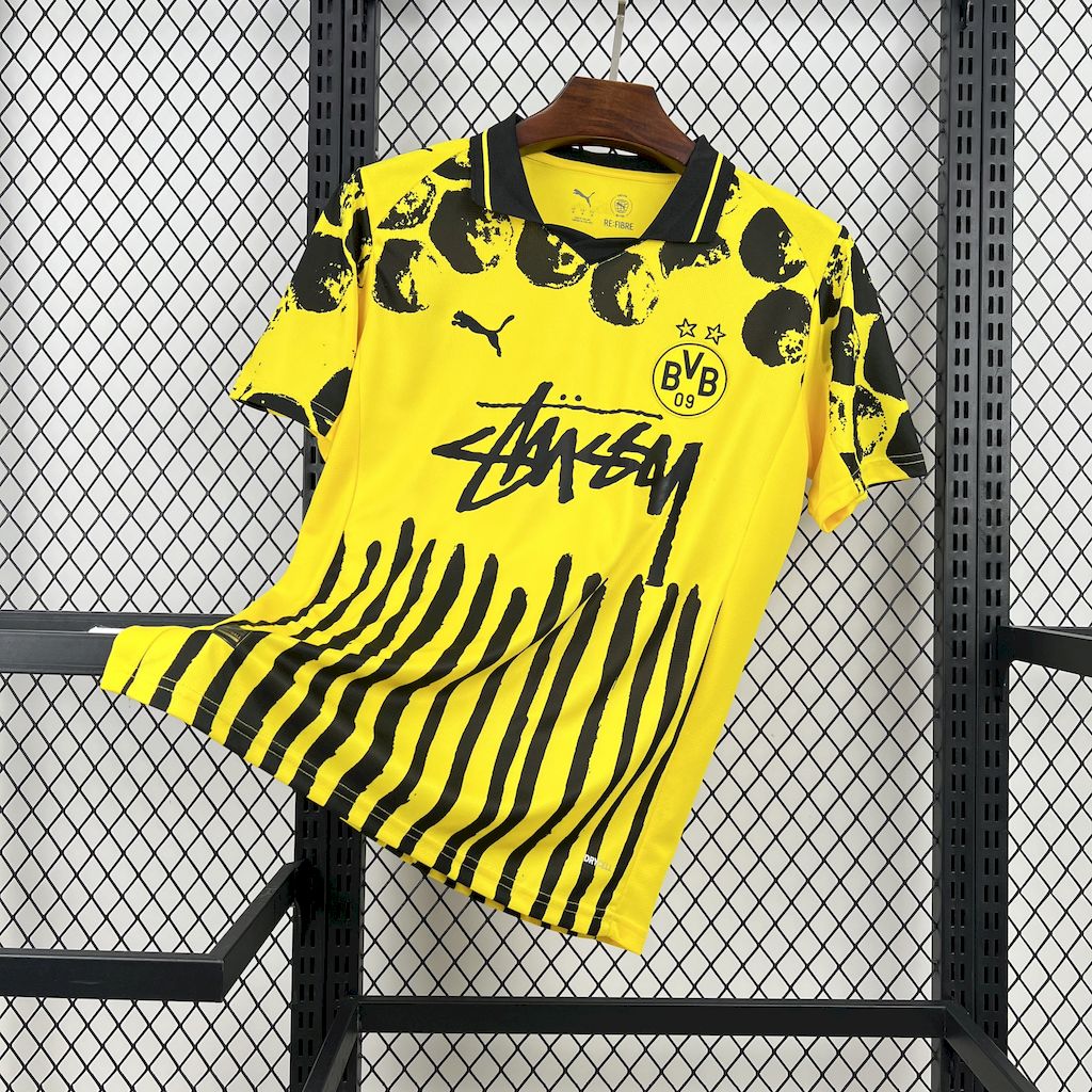 Borussia Dortmund 2025/26 Yellow Special Customized Jersey S-4XL
