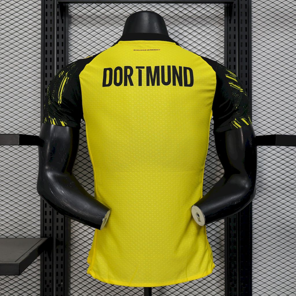 Borussia Dortmund 2025/26 Home Jersey Player Version S-4XL