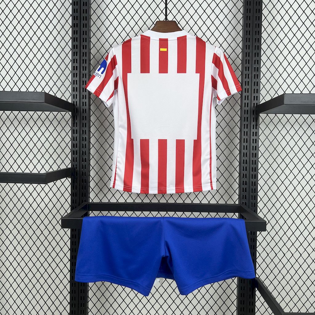 Atletico Madrid 2025/26 Home Kids Kit