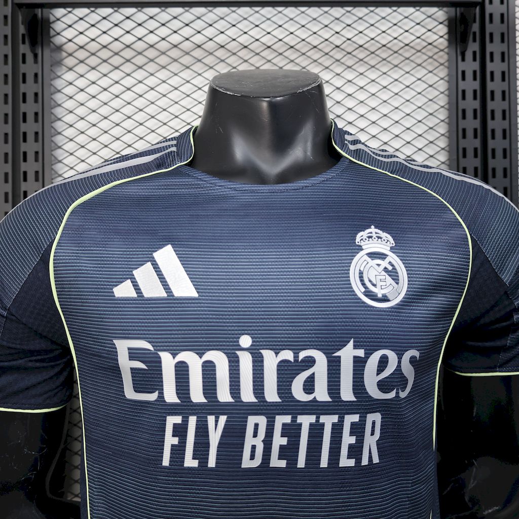 Real Madrid 2025/26 Away Jersey Player Version S-4XL