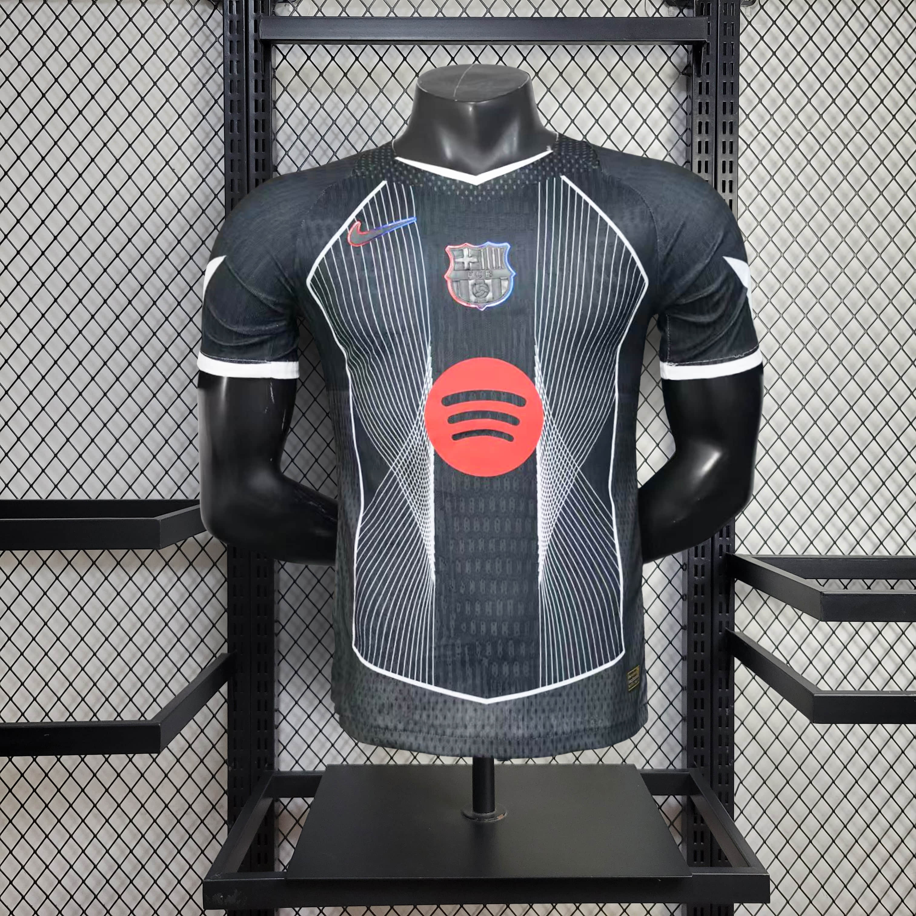 Barcelona 2025/26 black special edition Jersey Player Version S-4XL