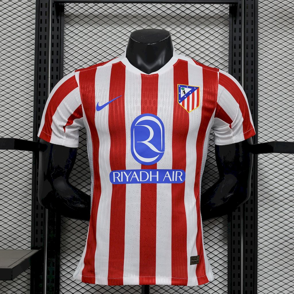 Atletico Madrid 2025/26 Home Jersey Player Version