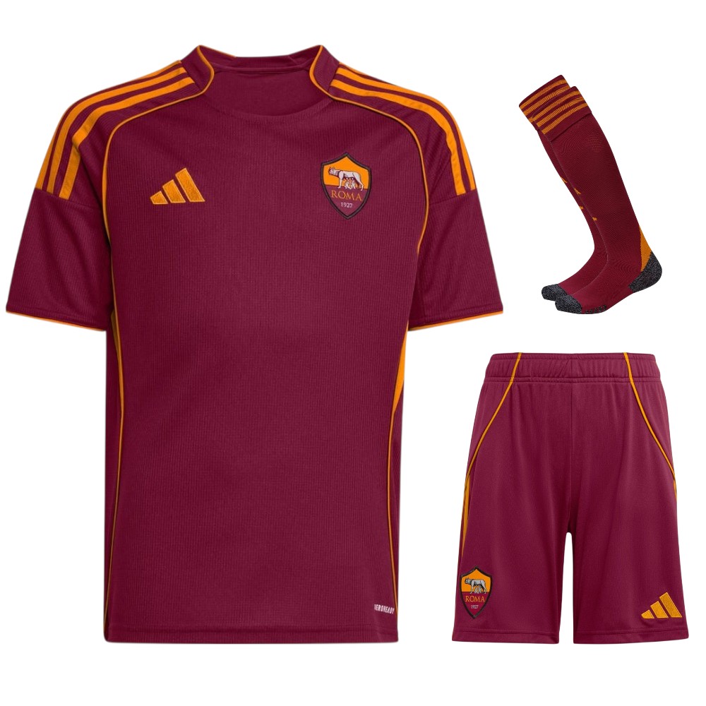 Maillot Kit Enfant AS Roma Domicile 2025 2026