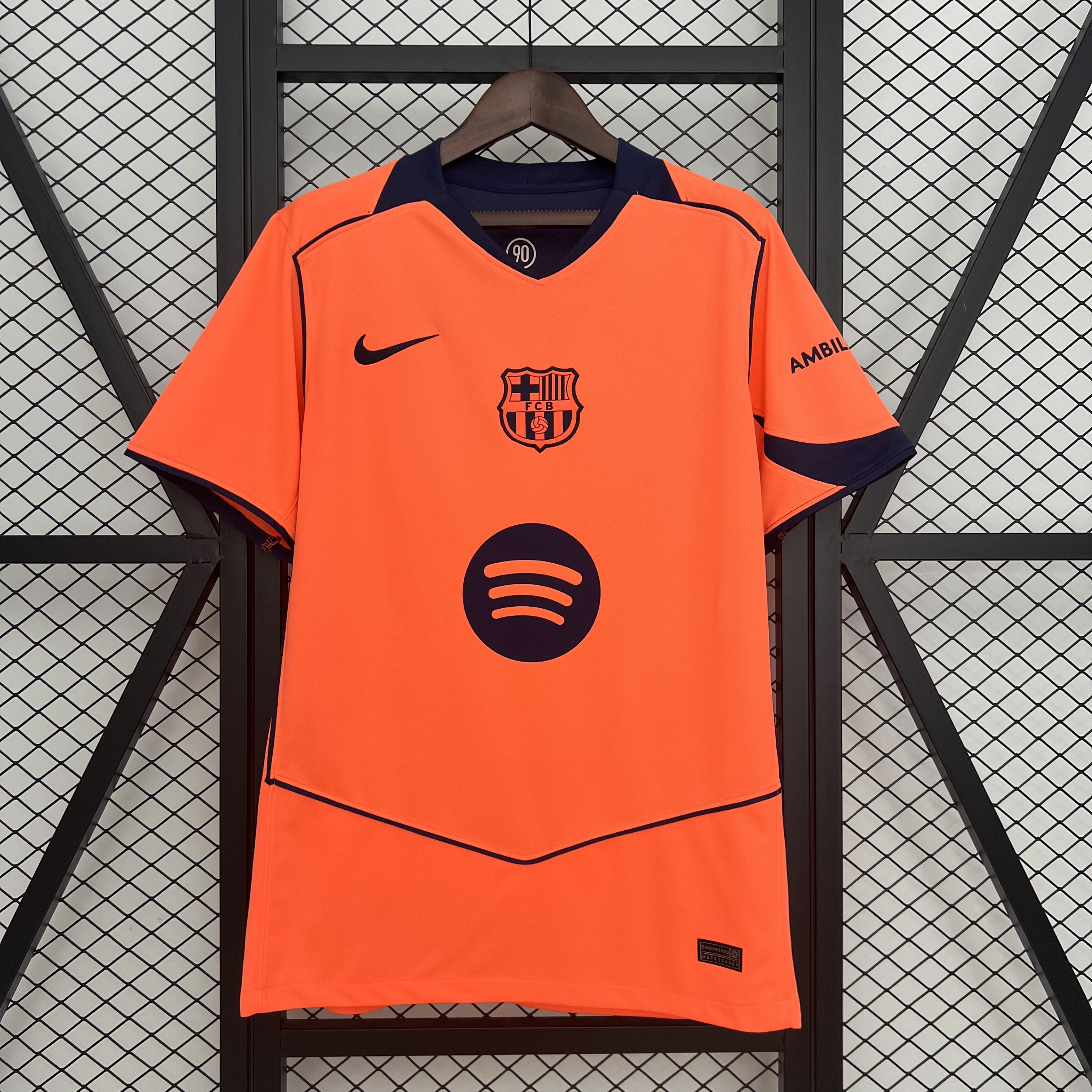 25/26 Barcelona third away game S-4XL