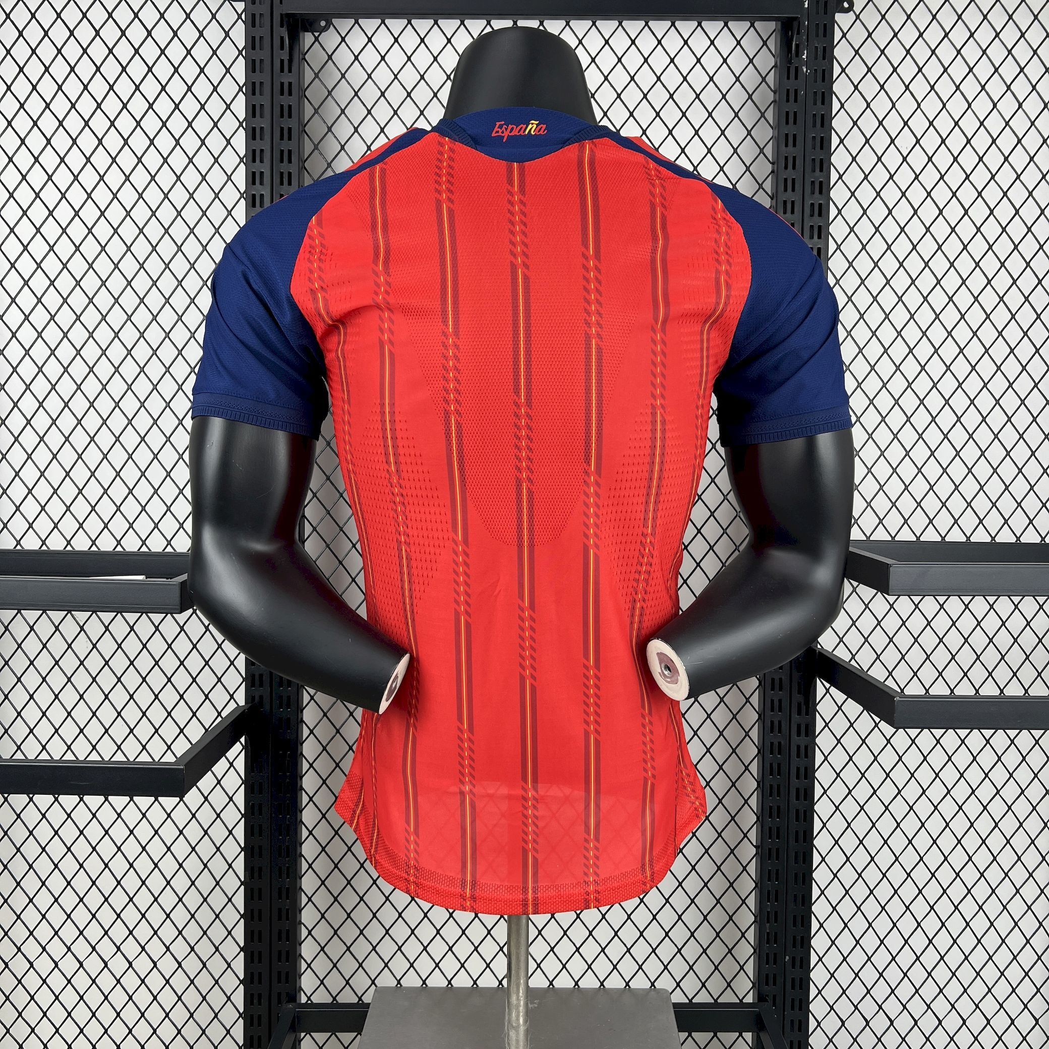 Mens Spain 2026 World Cup Home Jersey Player Version