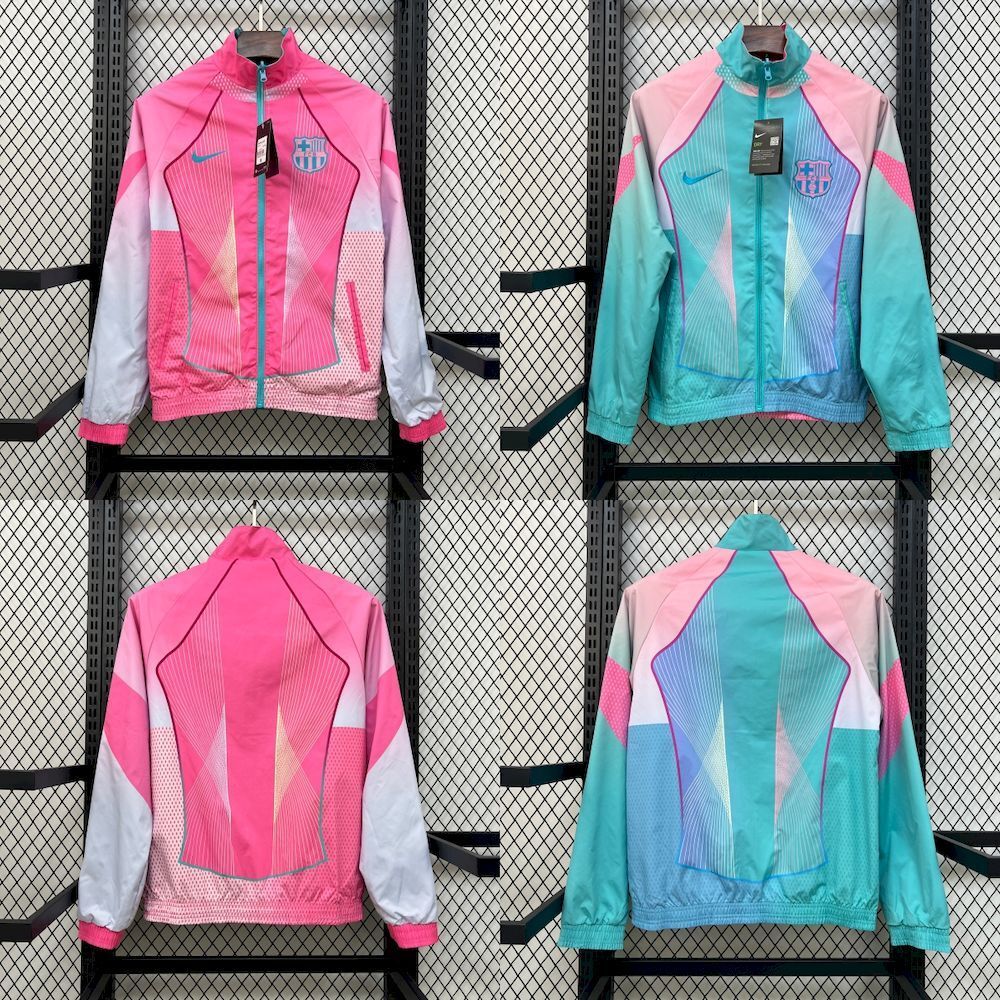 Barcelona 2025 Double-Sided Windbreaker