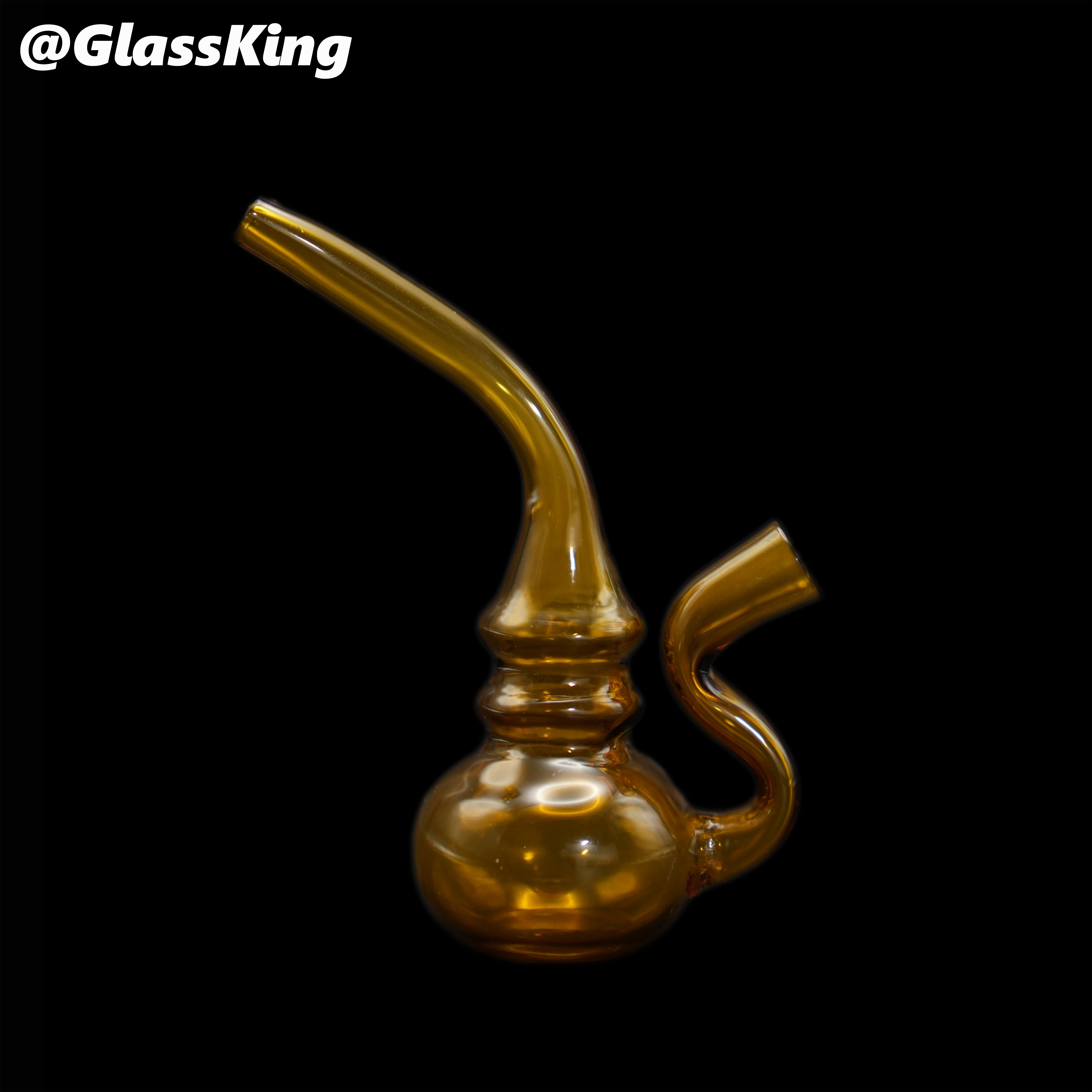GlassKing Amber Water Pipe 024