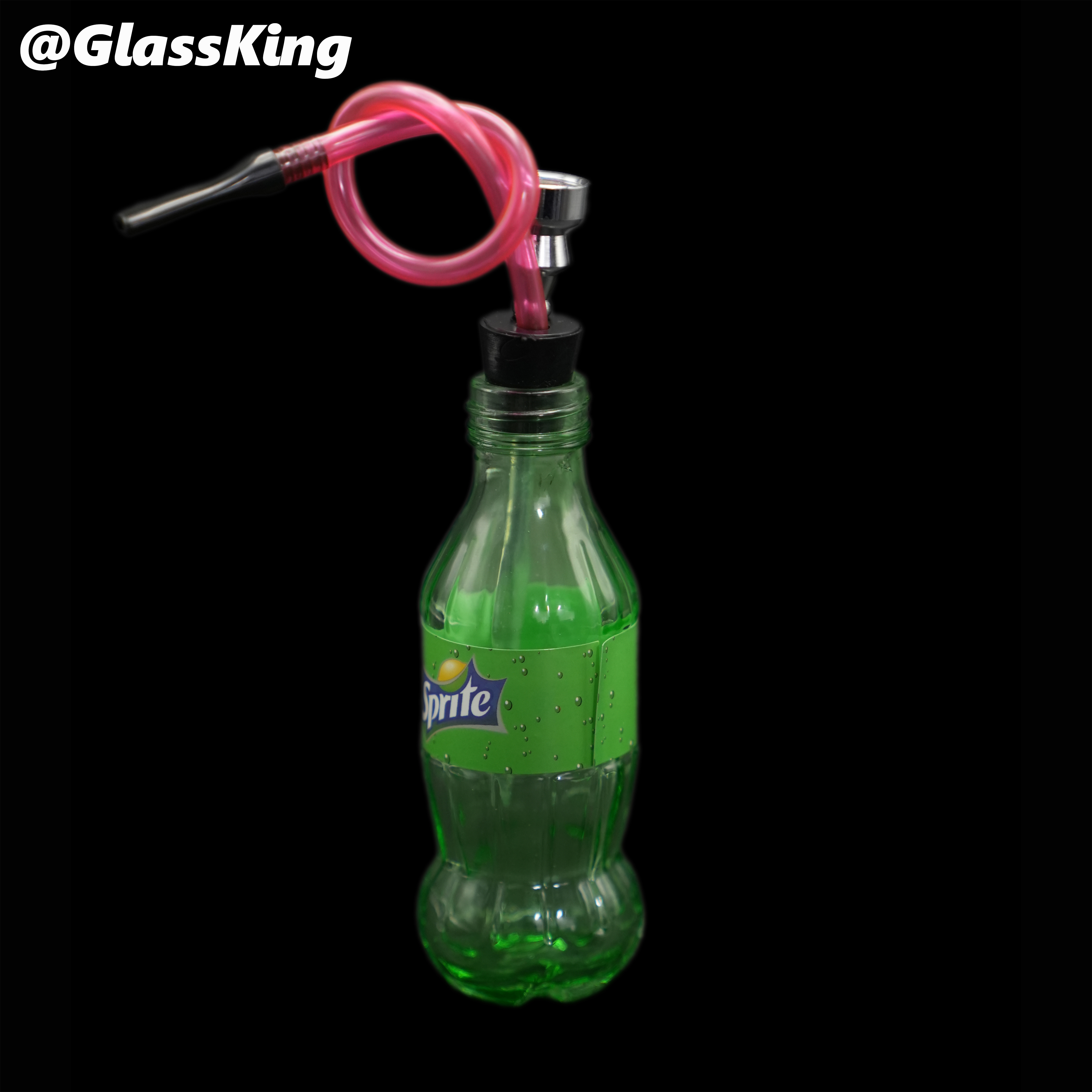 GlassKing Sprite Bottle Water Pipe 025