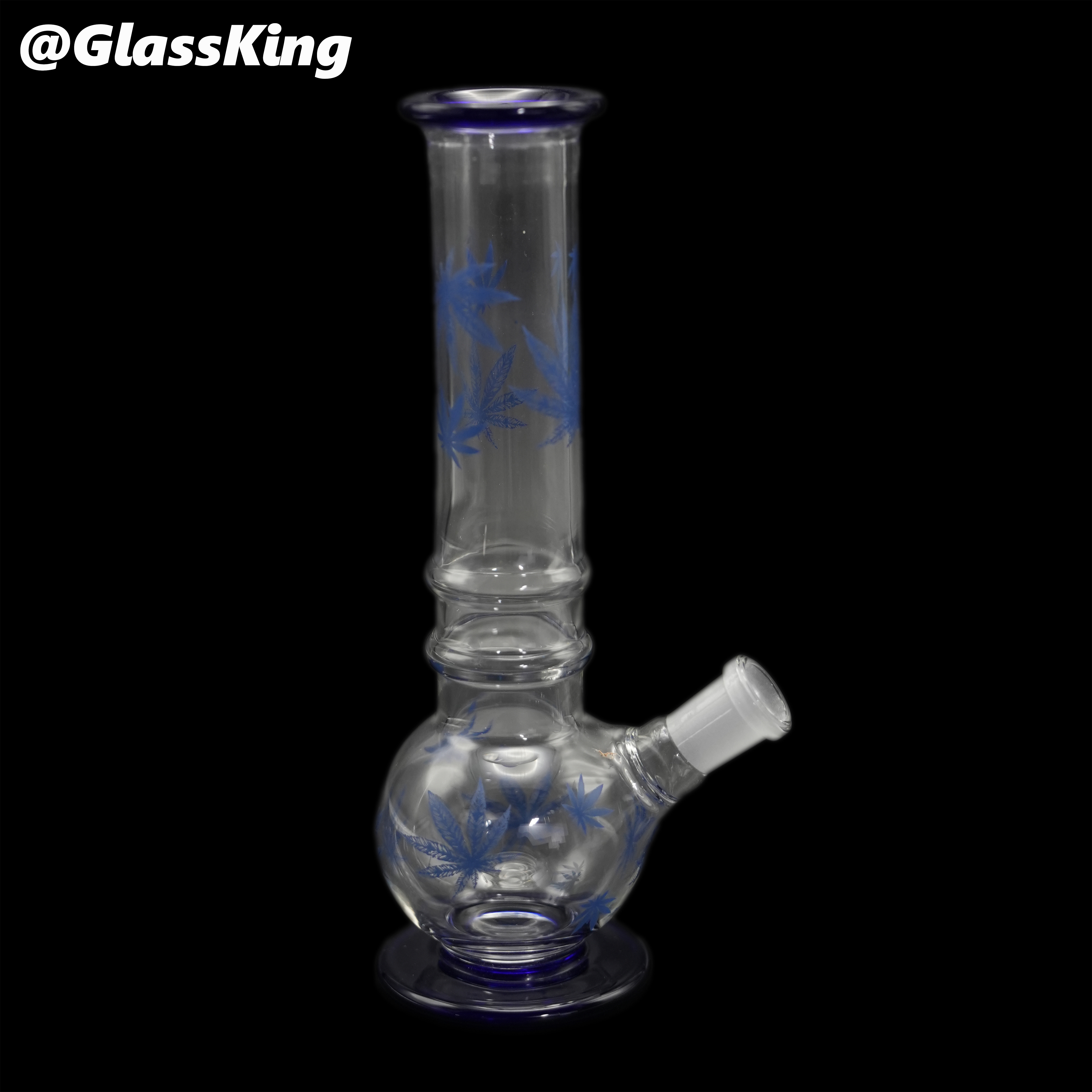 GlassKing Oriental Blues Hookah 036