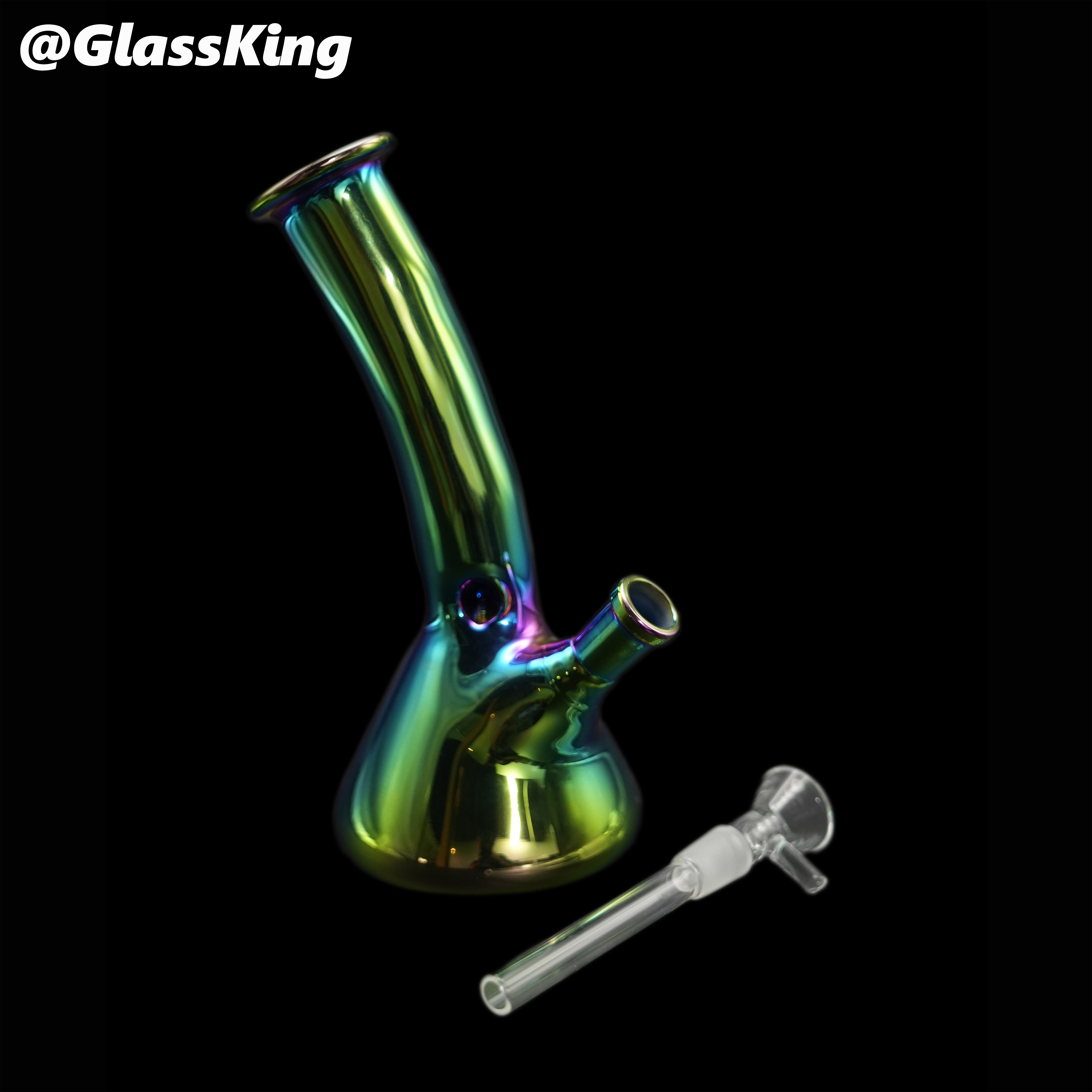 GlassKing Iridescent Water Pipe 032